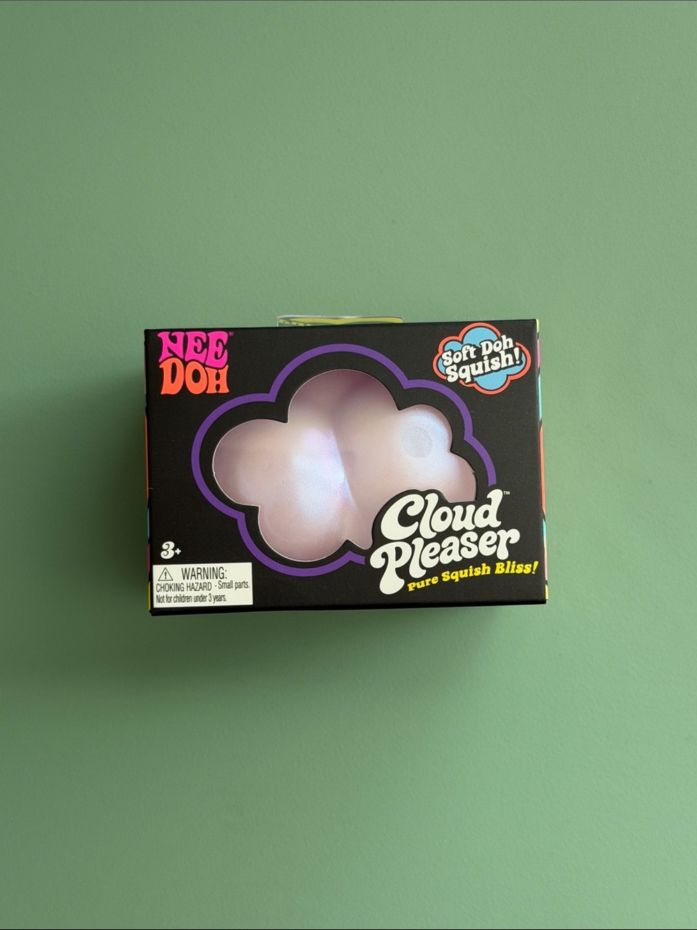 Schylling NeeDoh Cloud Pleaser Viral Iridescent Squishy -Target Exclusive- *NEW*